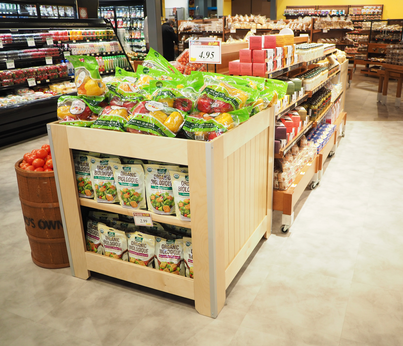 Bakery | Bakery Market Tables | Market Bin with Base Merchandising ...