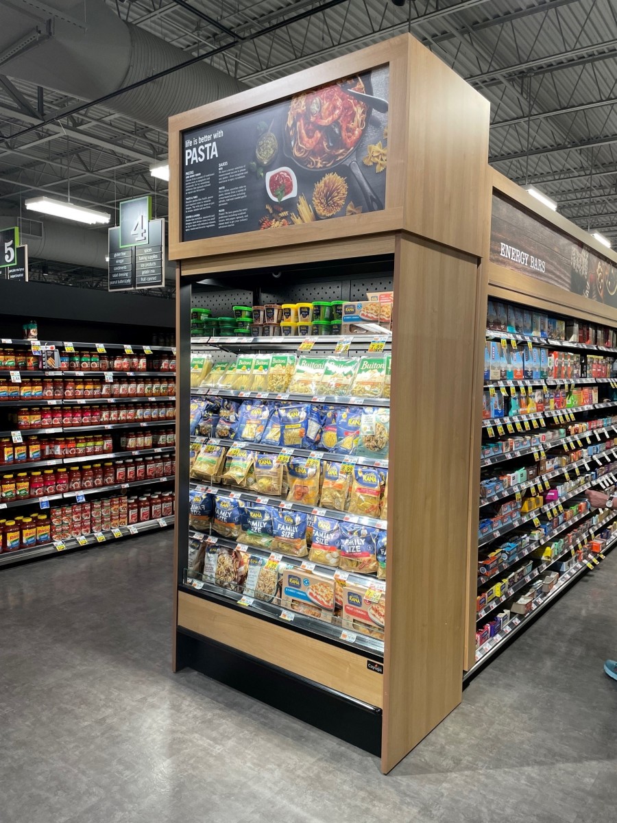 Five Level Upright Self-Service Display | Refrigerated Displays | Self ...