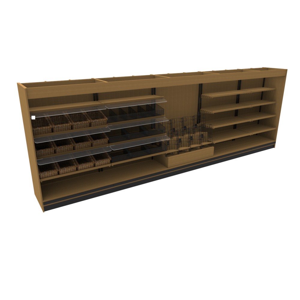 Modular Wall Shelving Bakery Shelving Displays Modular Wall